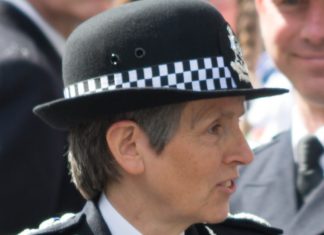 Profile shot of Dame Cressida Dick