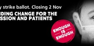 RCN strike over pay