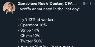 big tech job cuts